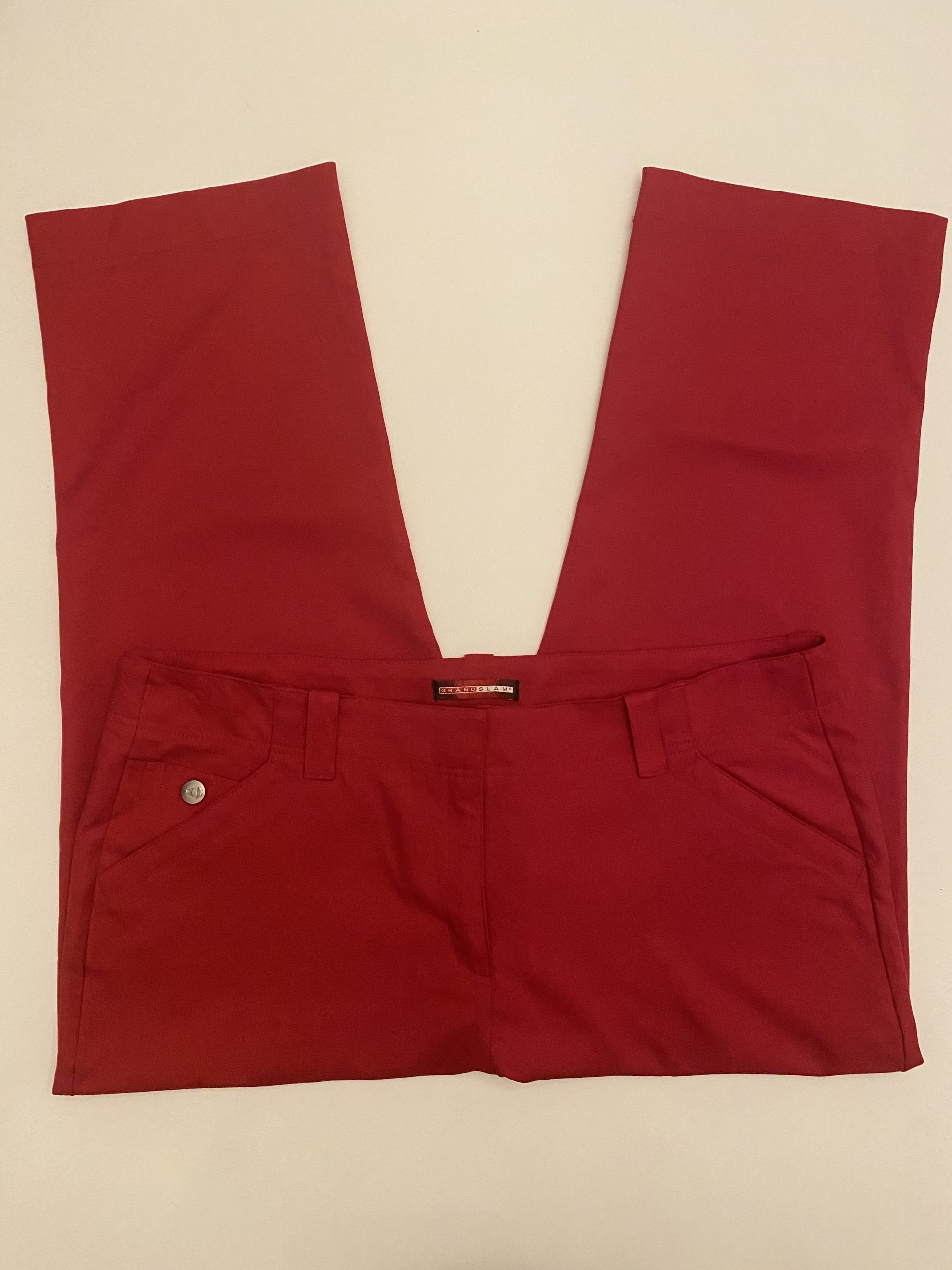 Pantalon De Tela «Grand Slam» Rosado – Dto Store