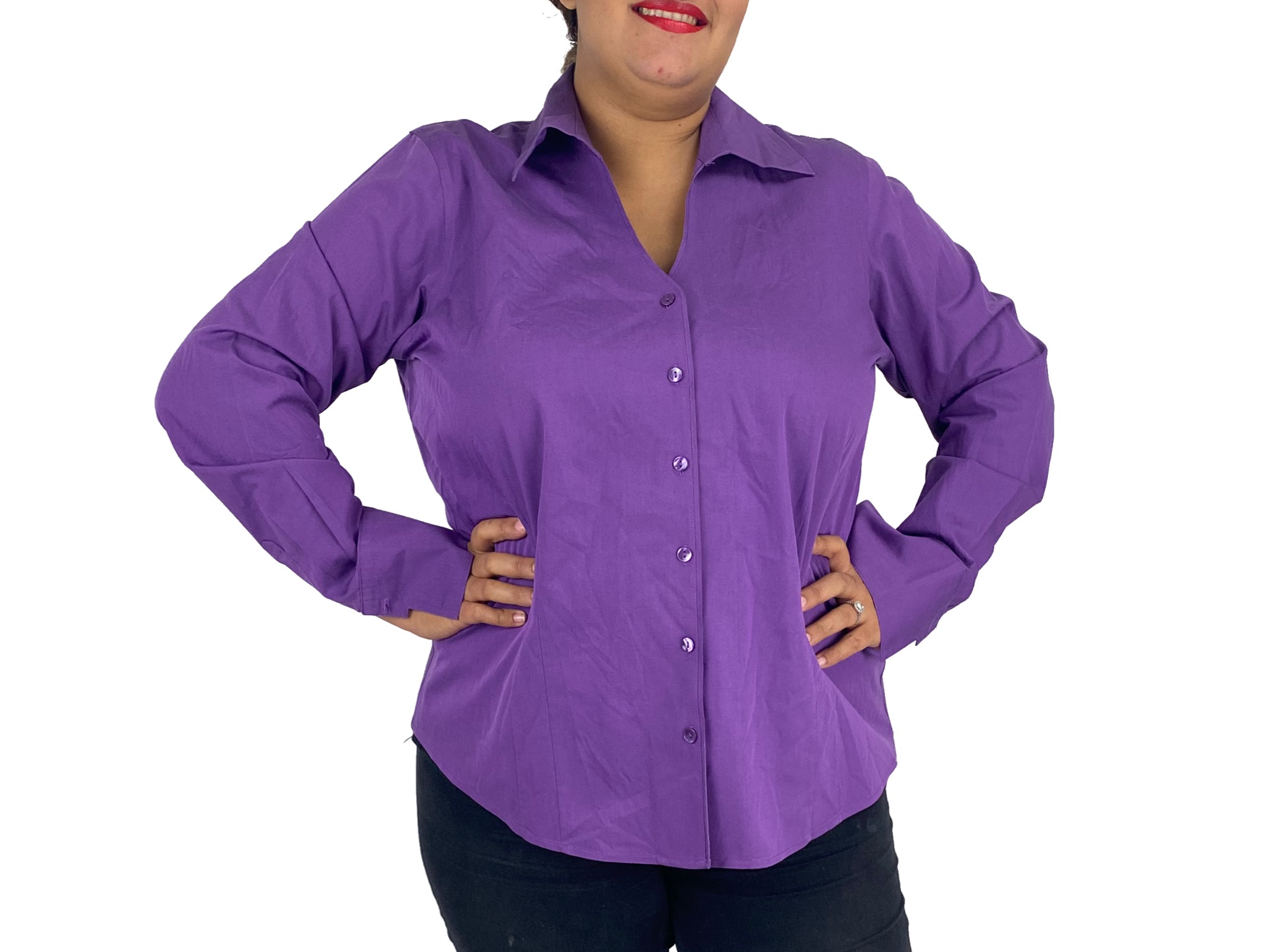 CKCC Blusa de manga 3 4, blusas bordadas para mujer, blusa sin mangas Louis  Vuitton, blusa morada, blusa de manga larga para mujer, camisas extralargas para  mujer, manga larga, cuello en V